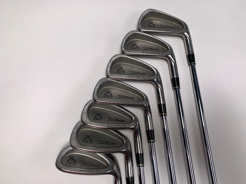 Titleist DCI Black Oversize + Iron Set 3-PW Tri-Spec Stiff No 6 iron RH Midsize (VYLQCKAGR19E)