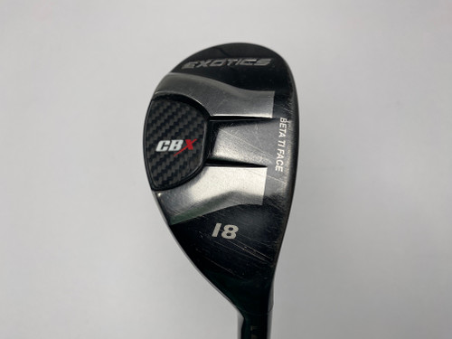 Tour Edge Exotics CBX 2 Hybrid 18* Project X HZRDUS 6.0 85g Stiff Graphite RH (75LA92Y7QRXU)