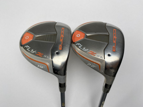 Cobra Fly-Z XL Womens 5 & 7 Fairway Wood Set 19* 22* 55g Ladies Graphite RH (8MLEPAF88T8T)