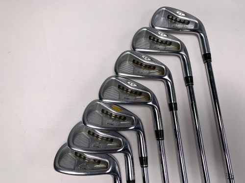 TaylorMade Rac LT 2005 Iron Set 3-PW (No 7) T-Step Professional Stiff Steel RH (JLX2SAD6W8UQ)