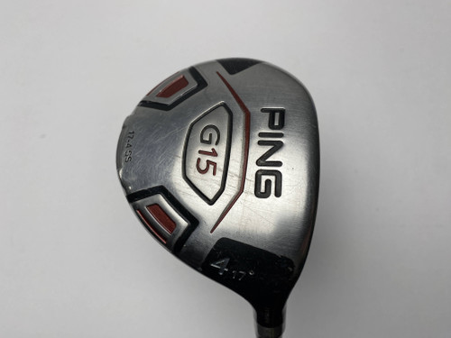 Ping G15 4 Fairway Wood 17* Project X PXv Senior Graphite Mens RH Midsize Grip (KI1VRI6LNC6B)