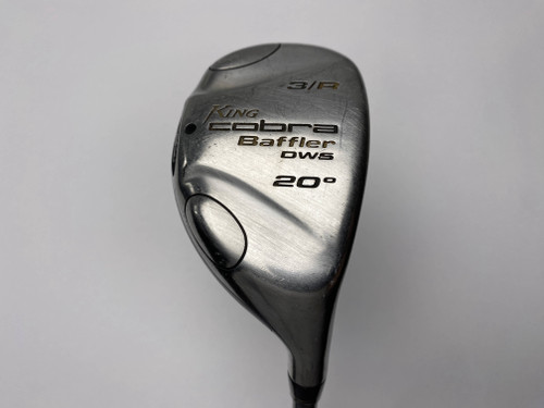 Cobra Baffler DWS 3 Hybrid 20* Aldila NV HL 65g Regular Graphite Mens RH (RJ6AHGKE2IX7)