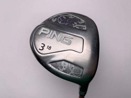 Ping Serene 3 Fairway Wood 18* Aldila NV Pink 55g Ladies Graphite Womens RH (8DXX7EMK17WW)