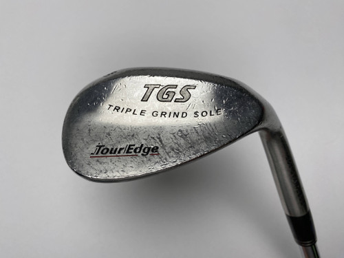 Tour Edge Triple Sole Grind Stainless Lob Wedge 58* Wedge Steel Mens RH (LU65CBLLBTR1)