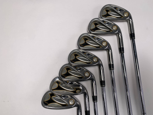 TaylorMade R7 Draw Iron Set 4-PW+AW (No 7) T-Step 90 Stiff Steel Mens RH (LL92XTZJJT5Q)