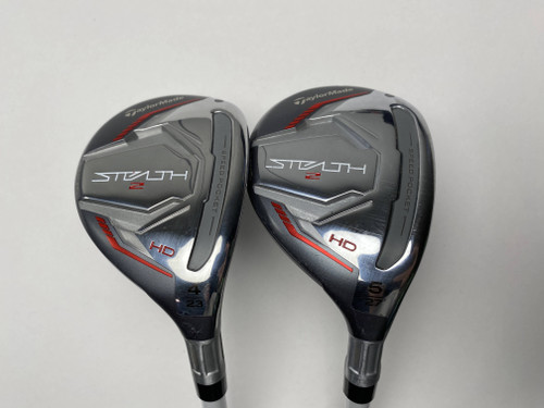 TaylorMade Stealth 2 HD 4 & 5 Hybrid Set 23* 25* Aldila Ascent 45g Ladies RH (XI8FQH9DM1R2)