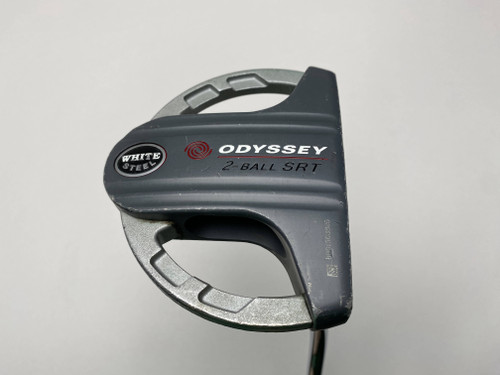 Odyssey White Steel 2-Ball SRT Putter 34.5" SuperStroke Mid Slim 2.0 Mens RH (PT4FV55Z425L)