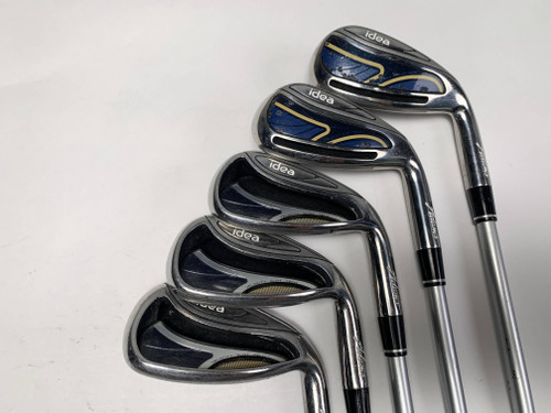 Adams 2014 Idea Womens Iron Set 7-PW+SW Grafalloy Idea Womens 50g Ladies RH (THA0G64OQOM9)