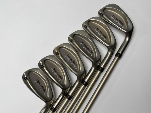 TaylorMade Burner Oversize Iron Set 4-PW+SW(No 6 or 7)Bubble L-60 Plus Ladies RH (UFW5T8O7IVWR)