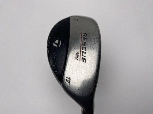 TaylorMade Rescue Mid 3 Hybrid 19* Light Metal Regular Steel Mens RH (UJLD9WYC31E5)