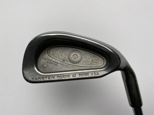 Ping Eye 2 + Single 4 Iron Orange Dot 2* Flat Karsten ZZ-Lite Regular Steel RH (YSZFB1DQ0FSM)