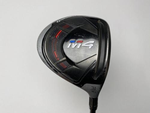 TaylorMade M4 3 Fairway Wood 15* Fujikura Atmos 5A Senior RH Midsize Grip (EVSOKUF70J5Q)