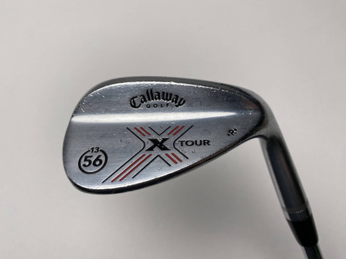 Callaway X-Tour Satin Sand Wedge 56* 13 Bounce Wedge Steel Mens RH (ZHBVJKO461WO)