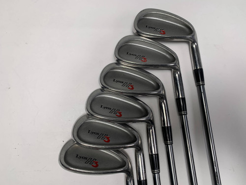 Lynx H3 Iron Set 6-PW+SW Regular Graphite Mens RH (AMX9HCTZID33)