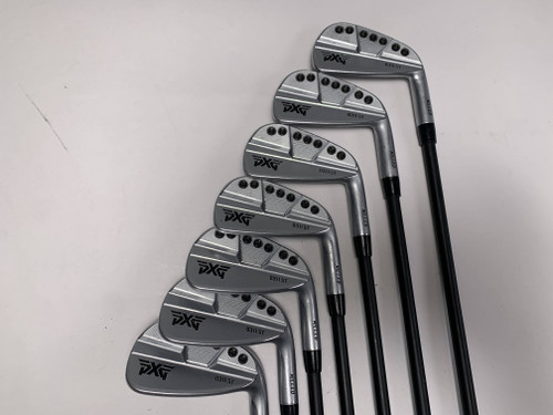 PXG 0311 ST Iron Set 4-PW MMT 304SS 80g Stiff Graphite Mens RH Midsize Grips (KGKIPNIR1W06)