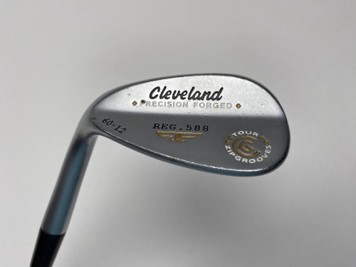 Cleveland 2012 588 Chrome Lob Wedge LW 60* 12 Bounce Wedge Steel Mens LH (DV2TMQPJWBVE)