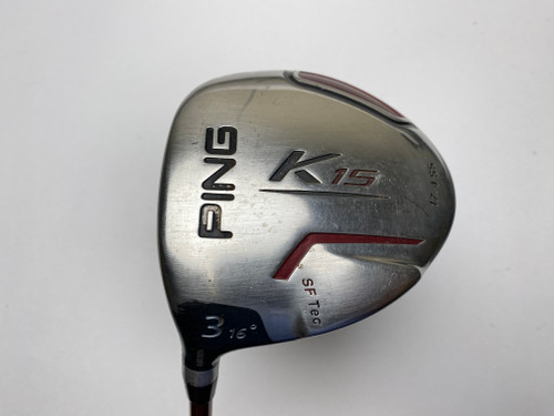 Ping K15 3 Fairway Wood 16* TFC 149 F Soft Regular Senior Graphite Mens LH, 1 of 12