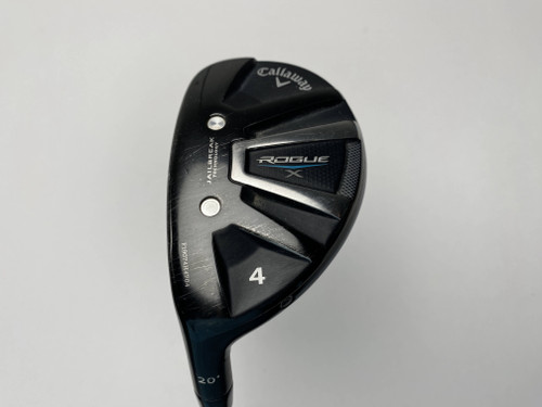 Callaway Rogue X 4 Hybrid 20* Aldila Synergy 60g Regular Graphite Mens LH, 1 of 12