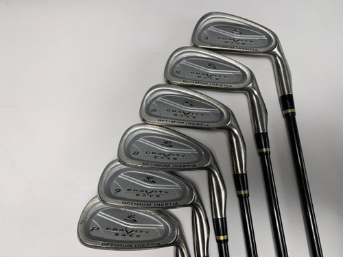 Cobra Gravity Back Iron Set 3-PW (No 4 or 7) Regular Graphite Mens RH, 1 of 12