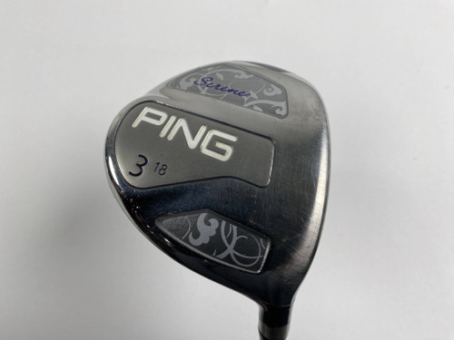 Ping Serene 3 Fairway Wood 18* AeroTech ALT470 Senior Graphite Womens RH, 1 of 12