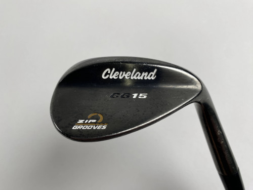Cleveland CG15 Black Pearl 52* 10 Bounce Traction Wedge Steel Mens RH, 1 of 12
