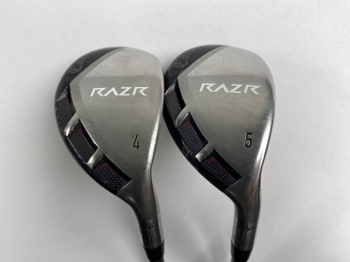 Callaway Razr X 4 & 5 Hybrid Set 24* 27* 45g Ladies Graphite Womens RH, 1 of 12