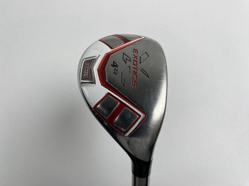 Tour Edge Exotics XCG5 4 Hybrid 22* Fujikura Blur Exotics 75g Senior Graphite RH, 1 of 12