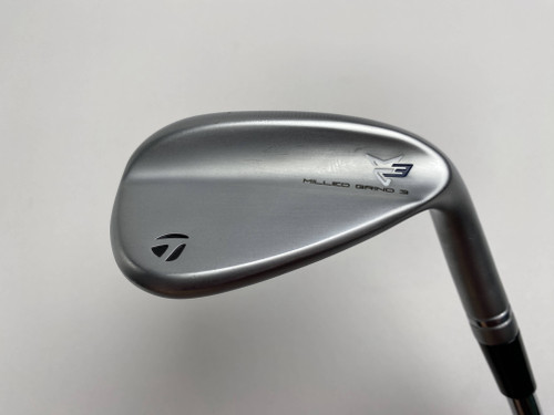 TaylorMade Milled Grind 3 Raw Chrome 56* 12 TT DG S200 Tour Issue Wedge RH, 1 of 12