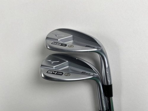 Mizuno S23 Satin Chrome Wedge Set 54* 8 | 58* 12 KBS Hi-Rev 2.0 Wedge Steel RH, 1 of 12