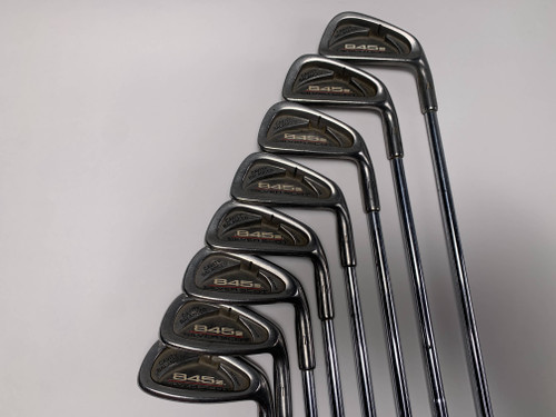 Tommy Armour 845S Silver Scot Iron Set 3-PW Tour Step Stiff Steel Mens RH, 1 of 12