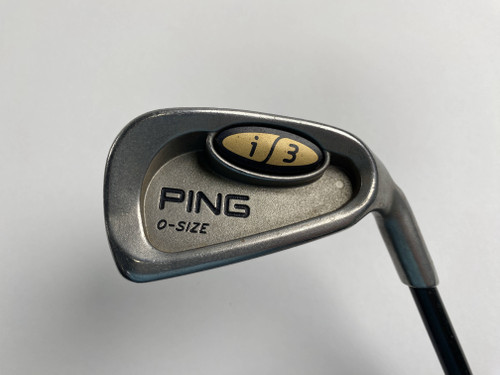 Ping i3 Oversize Single 3 Iron White Dot 3* Up 350 Series Stiff Graphite Mens RH, 1 of 12