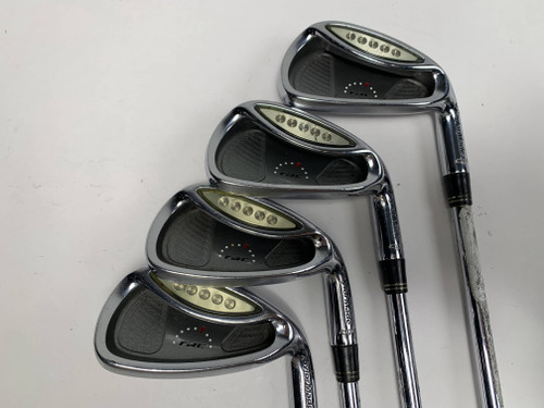 TaylorMade Rac CGB Iron Set 5-9 (No 7) Ascending Mass Stiff RH Midsize Grips, 1 of 12