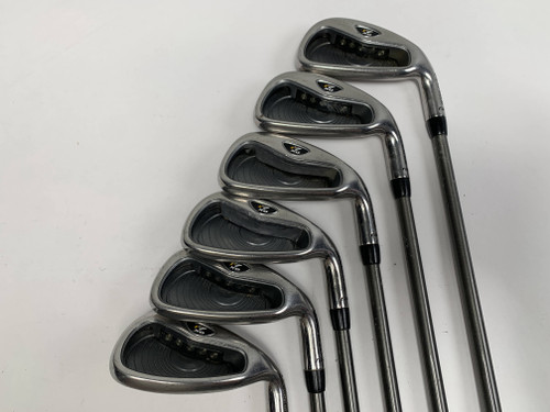 TaylorMade R7 XD Iron Set 5-9+SW AeroTech SteelFiber i80 Regular Graphite RH, 1 of 12