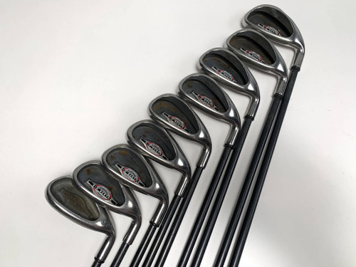 Callaway 2002 Big Bertha Iron Set 3-PW+SW RCH 75i Regular RH Midsize Grips, 1 of 12