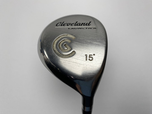 Cleveland Launcher 3 Fairway Wood 15* Launcher Gold 65g Stiff RH Midsize Grip, 1 of 12