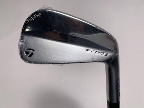 TaylorMade 2023 P7MB Single 6 Iron KBS Tour Stiff Steel Mens RH, 1 of 12