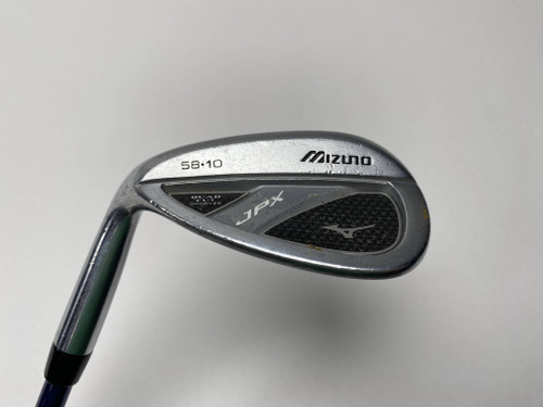 Mizuno JPX Satin Chrome 58* 10 Bounce Project X 4.5 Senior Graphite Mens LH, 1 of 12