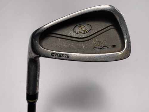 Cobra King Cobra Oversize Single 6 Iron Grafalloy AttackLite Regular Graphite LH, 1 of 12