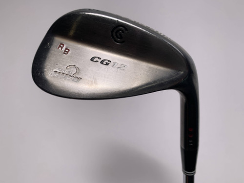 Cleveland CG12 Black Pearl 56* 14 True Temper Dynamic Gold Wedge Steel Mens RH, 1 of 12