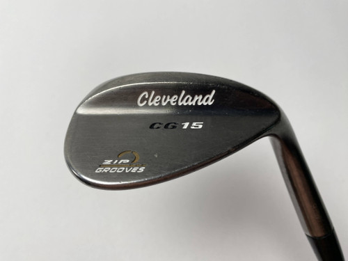 Cleveland CG15 Black Pearl 58* 12 Bounce Traction Wedge Steel Mens RH, 1 of 12