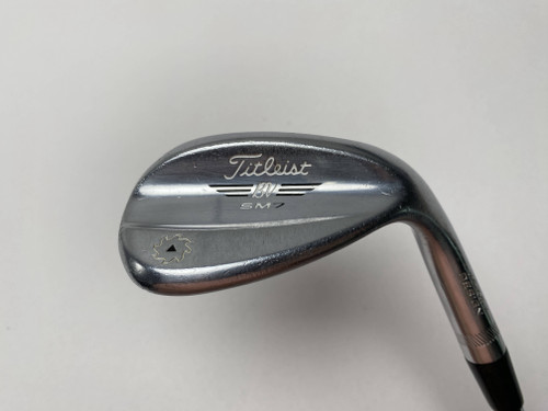 Titleist Vokey SM7 Tour Chrome 58* 12 Bounce D-Grind Wedge Steel Mens RH, 1 of 12