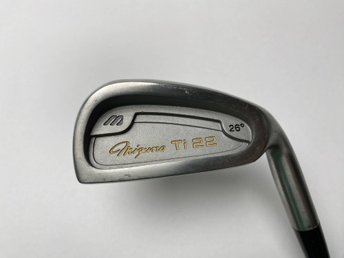 Mizuno Ti 22 Single 5 Iron Exsar IV Regular Graphite Mens RH, 1 of 12