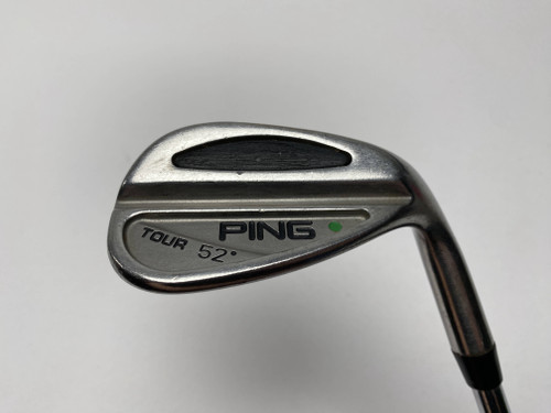 Ping Tour Gap Wedge GW 52* Green Dot 2* Up Wedge Steel Mens RH, 1 of 12