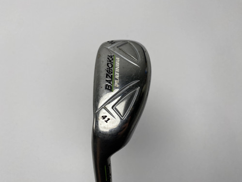 Tour Edge Bazooka Platinum Iron-Wood Single 7 Iron 65g Senior Graphite Mens LH, 1 of 12