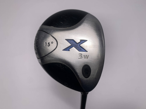 Callaway X 3 Fairway Wood 15* Fujikura 65g Stiff Graphite Mens RH, 1 of 12