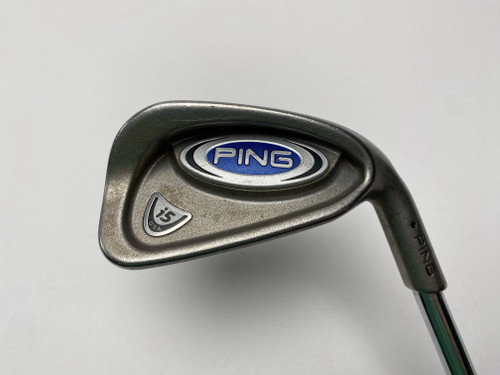 Ping i5 Single 6 Iron Black Dot Regular Steel Mens RH, 1 of 12