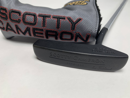 Scotty Cameron Coronado Black Putter 34" Mens RH HC, 1 of 12