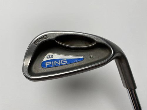 Ping G2 Single 9 Iron Green Dot 2* Up Cushin Regular Steel Mens RH Midsize Grip, 1 of 12