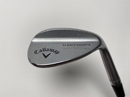 Callaway Mack Daddy 2 Chrome 56* 14 S-Grind True Temper DG S300 Wedge RH, 1 of 12