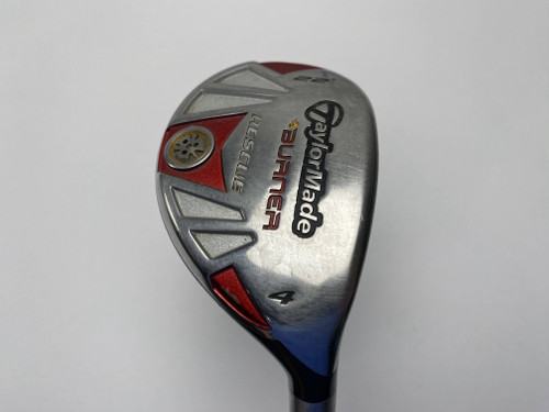 TaylorMade Burner Rescue 4 Hybrid 22* REAX SuperFast 65g Senior RH Midsize Grip, 1 of 12